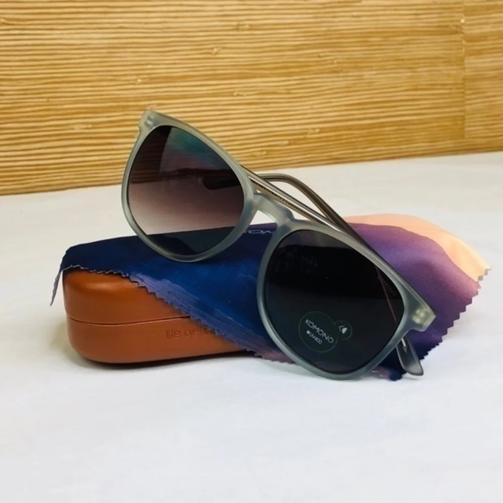 KOMONO Urkel Heaven Blue Sunglasses NEW UV400